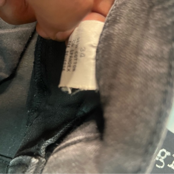 Sz 34 acid wash jeans ripped - Picture 5 of 6